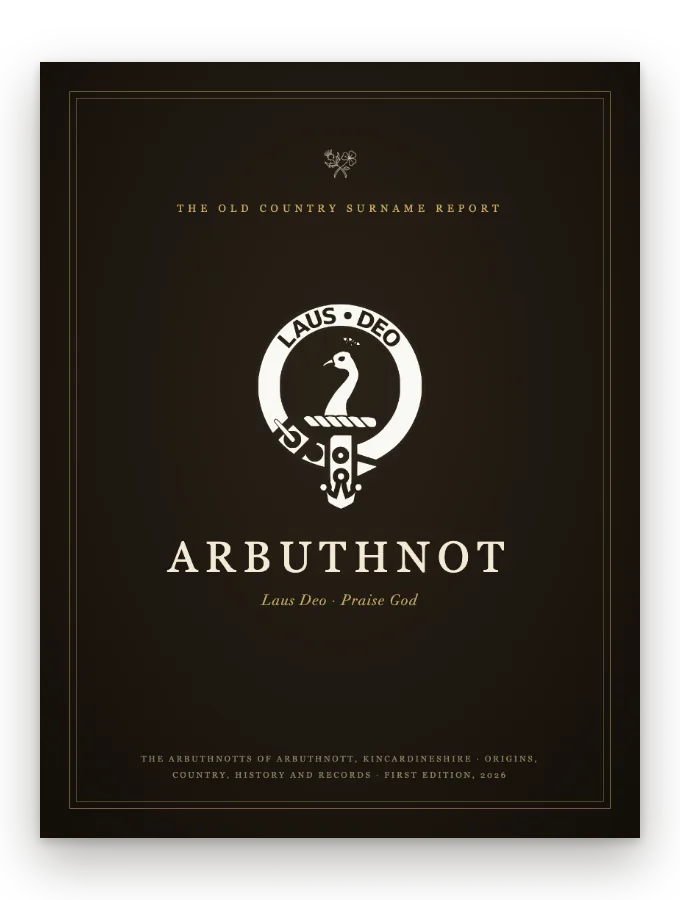 Arbuthnot Surname Report