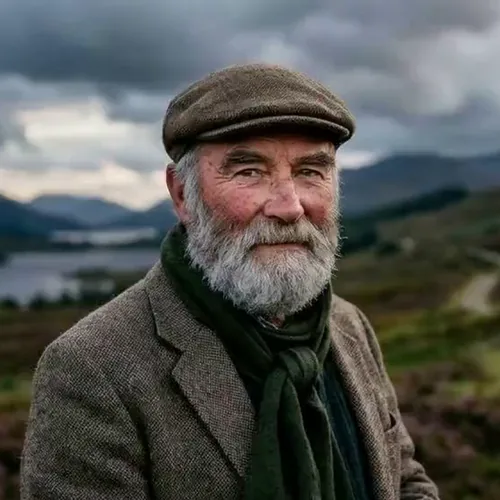 Auld Tam, the storyteller of The Old Country