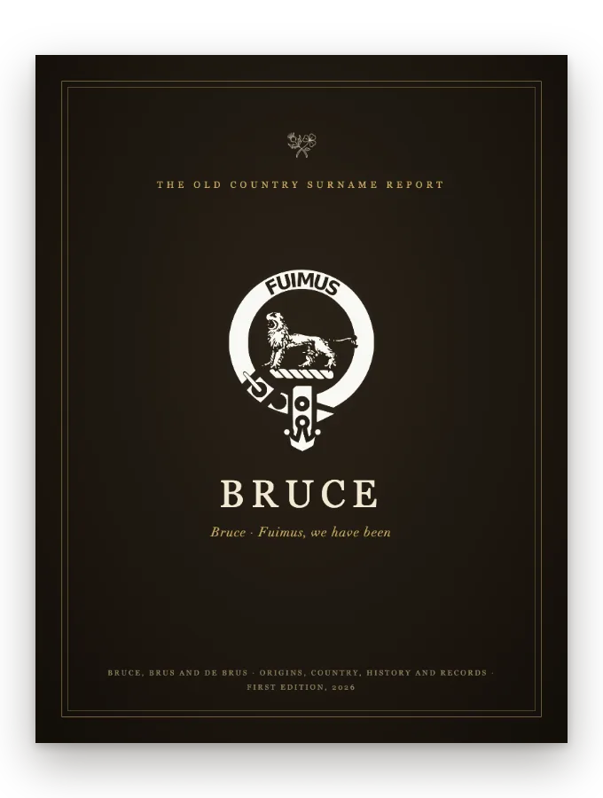 Bruce Surname Report