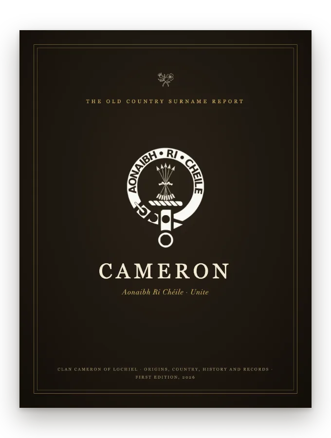 Cameron Surname Report