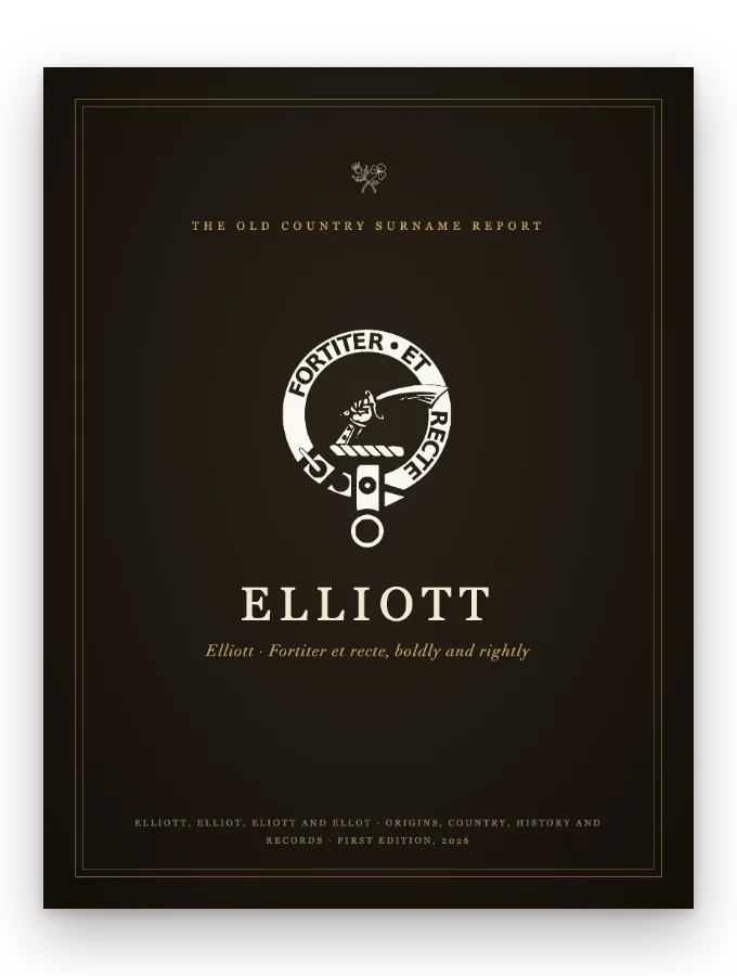 Elliott Surname Report