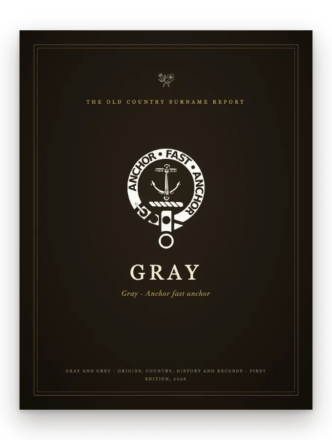 Gray Surname Report