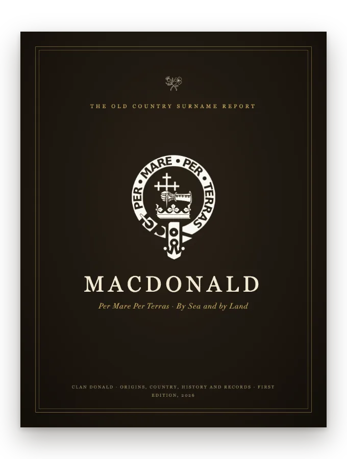 MacDonald Surname Report