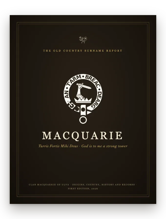 Macquarie Surname Report