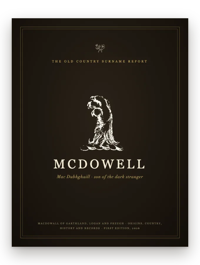 McDowell Surname Report