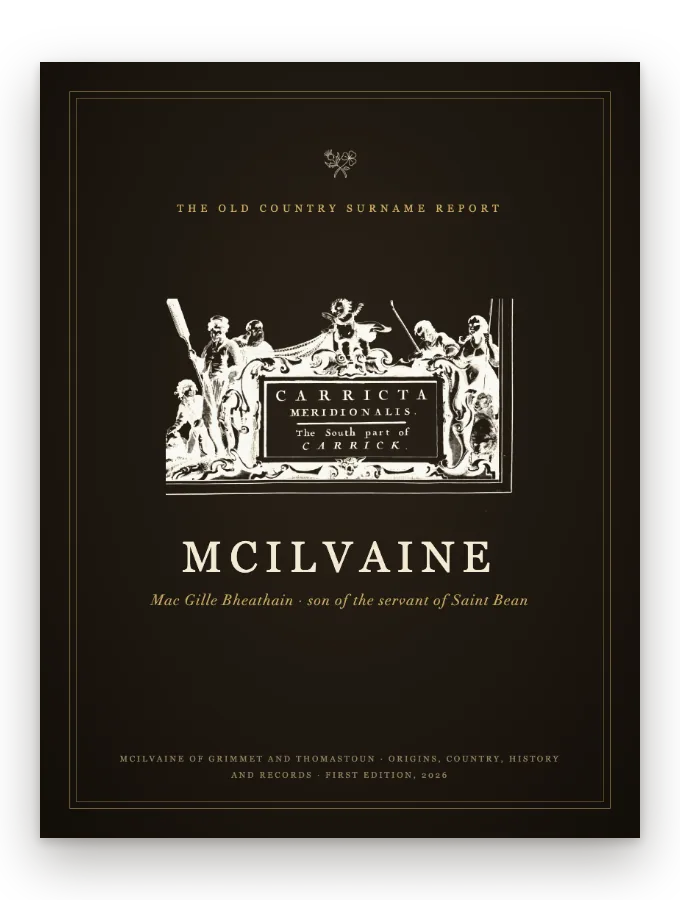 McIlvaine Surname Report