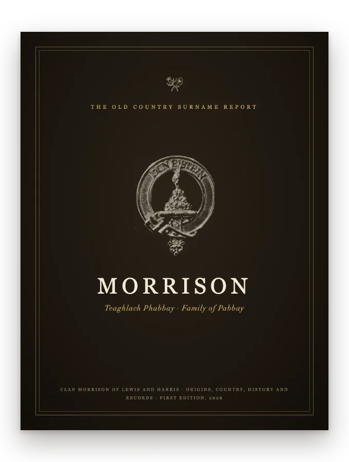 Morrison Surname Report