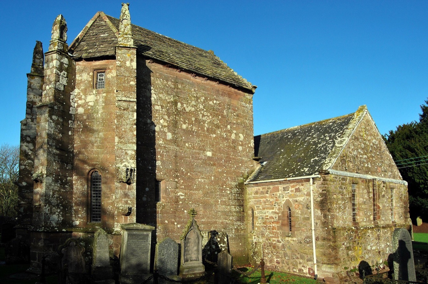 St Ternan's parish church, Arbuthnott, where the priest James Sibbald wrote the Arbuthnott Missal in 1491 and where generations of the family are buried. Photog