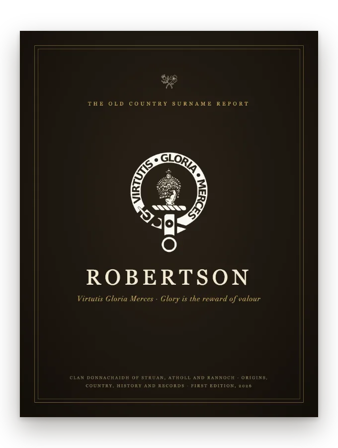 Robertson Surname Report