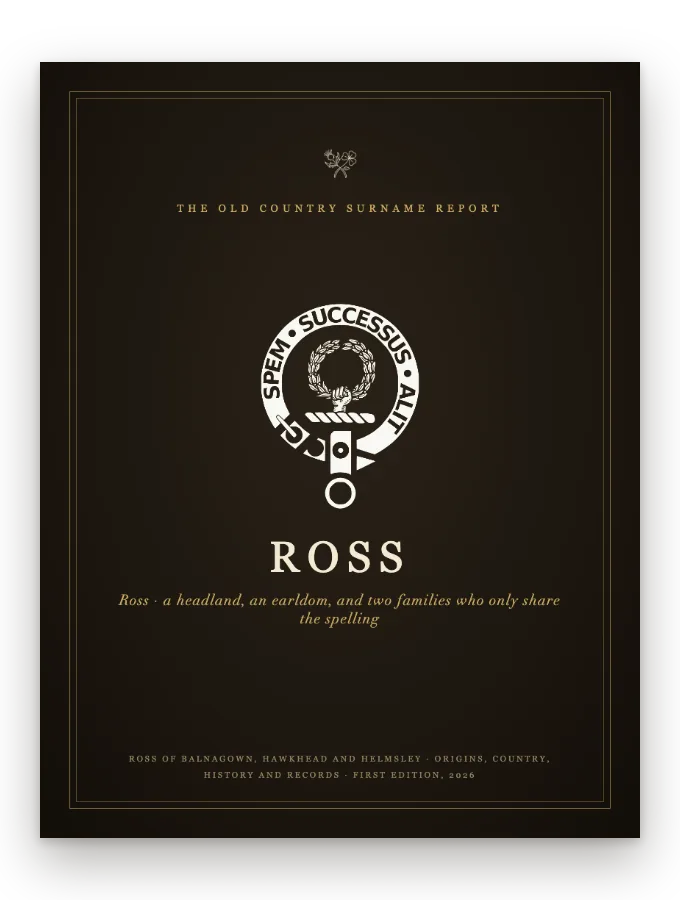 Ross Surname Report