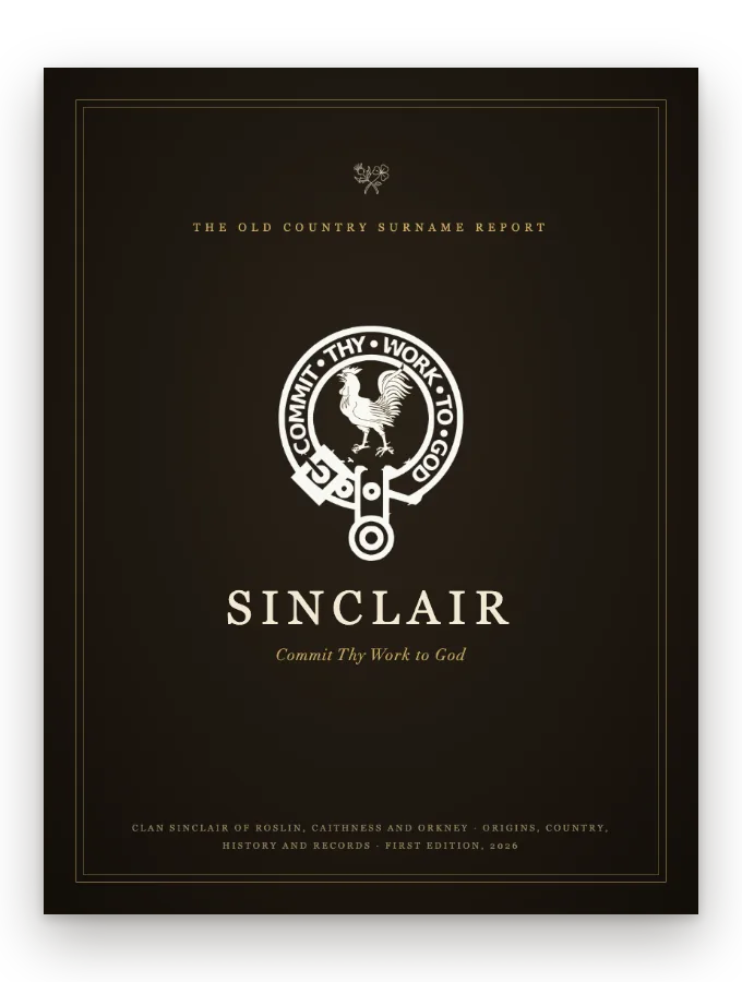 Sinclair Surname Report