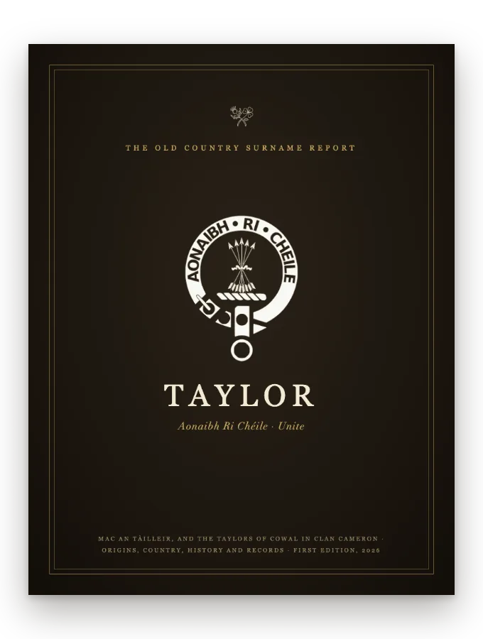 Taylor Surname Report