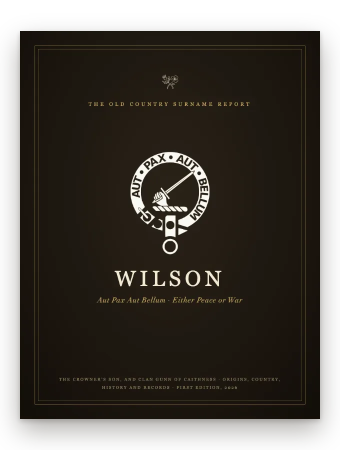 Wilson Surname Report